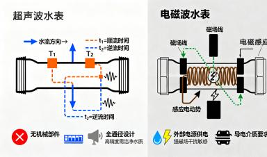 工業(yè)用水計量新標(biāo)桿：超聲波水表 vs. 電磁水表，誰更勝一籌